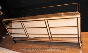 Art Deco Mirrored Cômoda Triple Fronted Commode