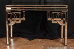 Art Deco espelhado console tabela Salão Mesas 1920 Móveis