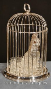 Prato de vidro vitoriano de prata em forma de gaxeta