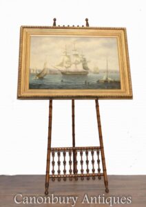 American Oil Painting Clipper Maritime Seascape Boston Art